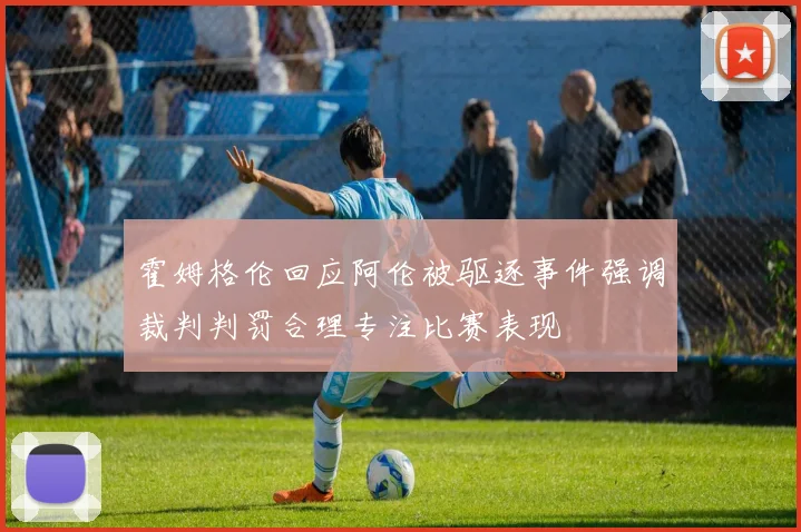 霍姆格伦回应阿伦被驱逐事件强调裁判判罚合理专注比赛表现